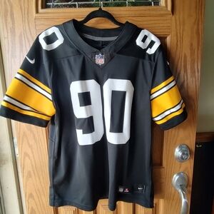 Old School stitched TJ Watt Pittsburgh Steelers Jersey